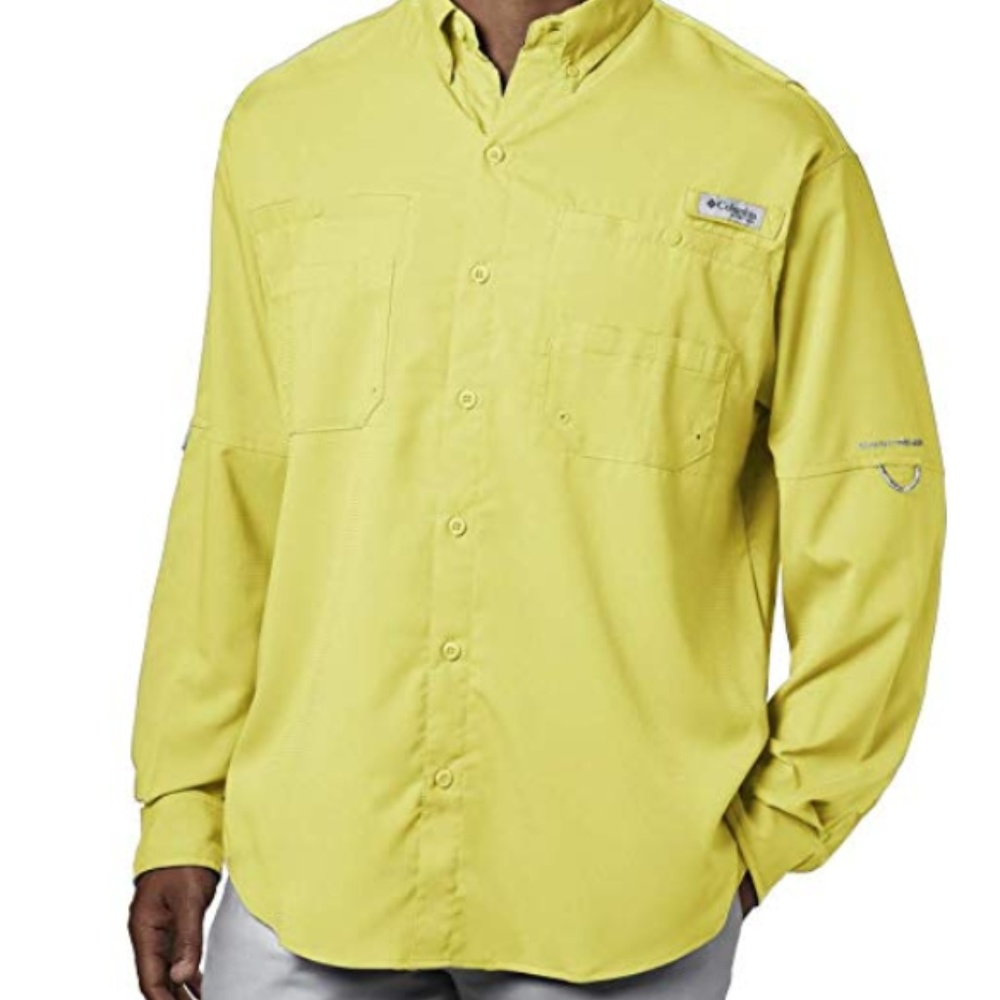 Mens Columbia Men’s PFG  Long Sleeve Shirt